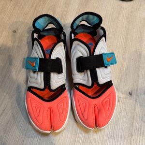 *rare*Nike aqua rift tabi sneakers Split-Toe